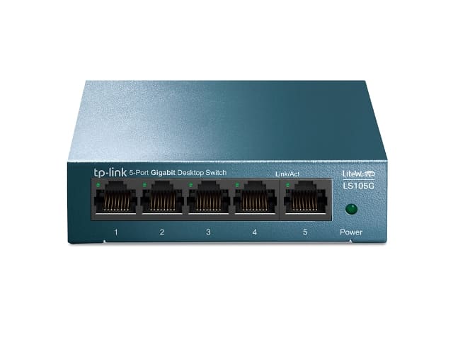 Гигабитный коммутатор Tp-Link TL-LS105G LiteWave <5-Port 100/1000Mbps, Green Technology, 802.3X Flow