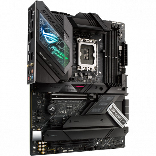 Мат.плата ASUS ROG STRIX Z690-F GAMING WIFI, LGA1700 4xDDR5 6xSATA3 RAID 4xM.2 HDMI DP ATX