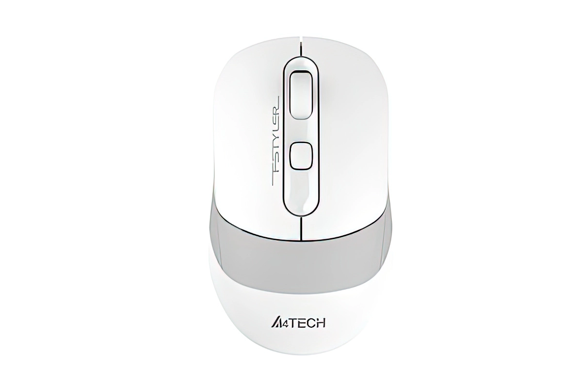 Мышь беспроводная A4tech Fstyler FB10CS-Grayish White