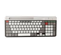 Клавиатура, XG, XK-550OGB, Ультра-тонкая, Беспроводная 2.4ГГц, Bluetooth 5.0, Кол-во стандартных клавиш 104, Анг/Рус/Каз, Серый