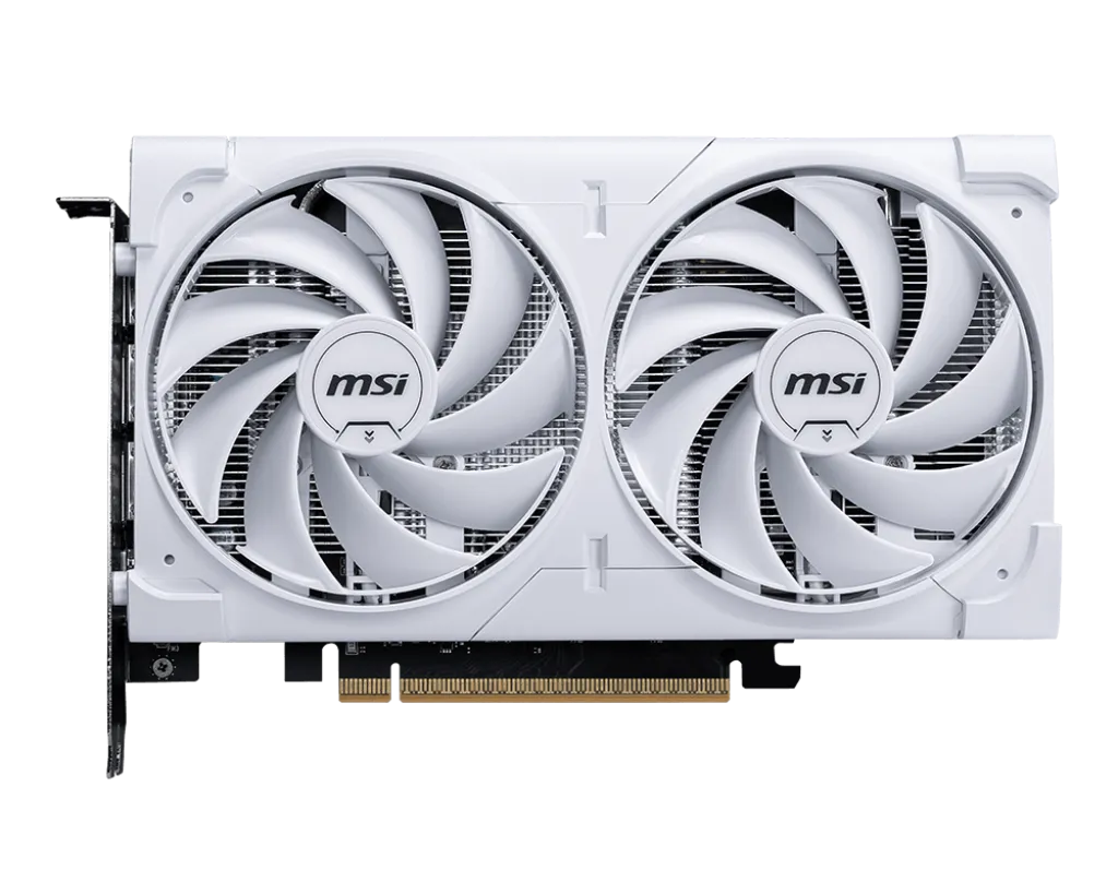 Видеокарта 8 Gb MSI RTX 5060 8G VENTUS 2X WHITE, 8G GDDR7 128bit 1xHDMI 3xDP G5060-8V2W