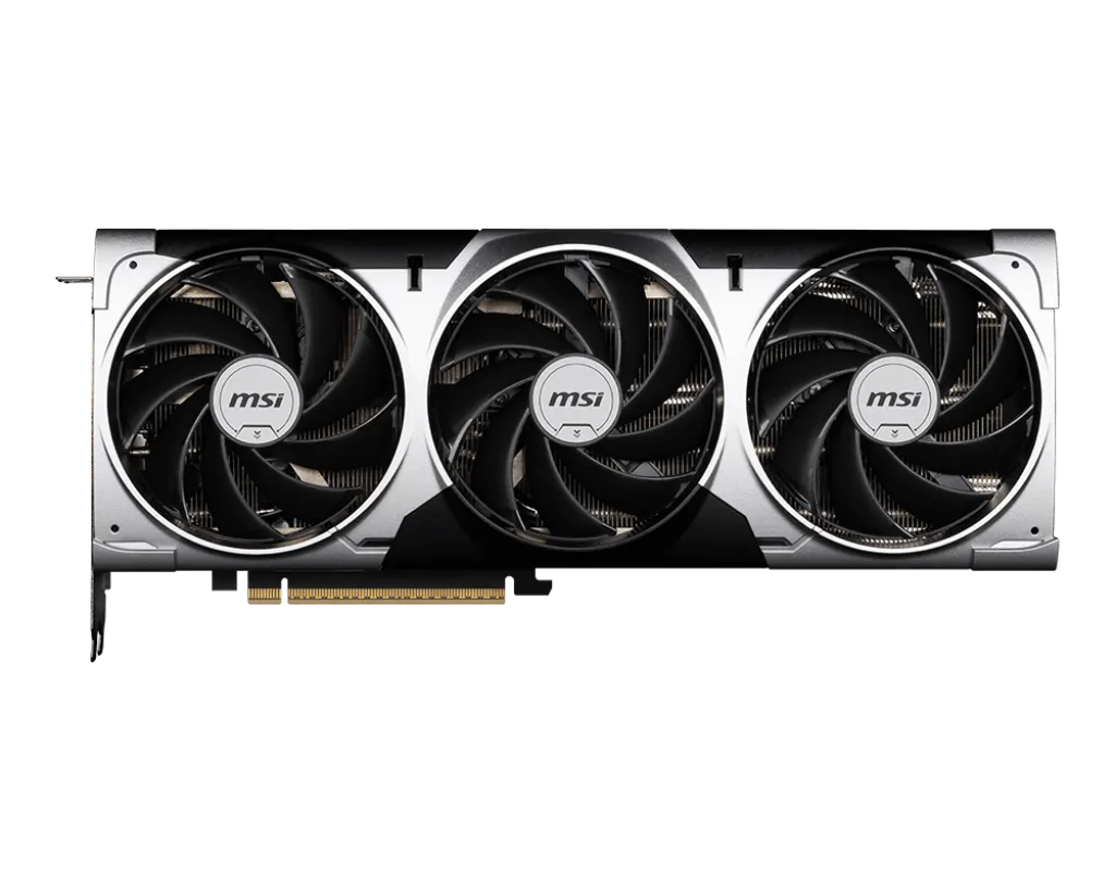 Видеокарта 16 Gb MSI GeForce RTX 5080 16G VENTUS 3X, 16Gb GDDR7 256-bit 1xHDMI 3xDP