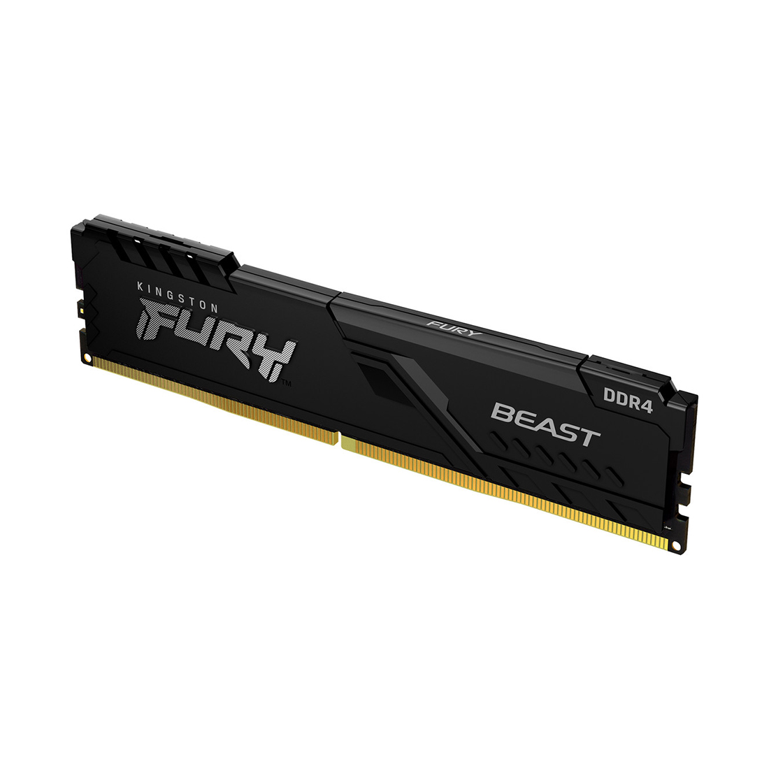 DDR4 Kingston 16 Gb FURY Beast KF432C16BB1/16, DDR4, 16GB, DIMM <PC4-25600/3200MHz>, Чёрный