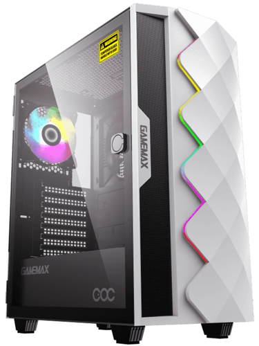 Корпус GameMax Diamond COC White
