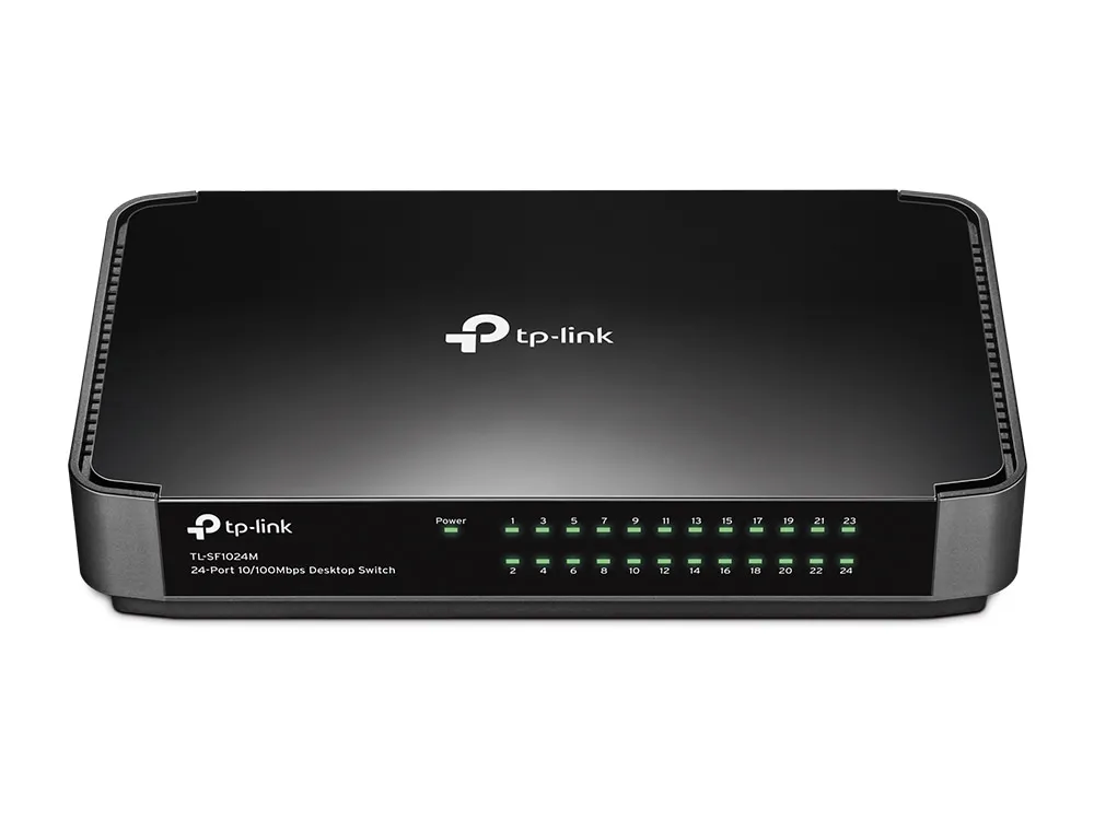 Коммутатор TP-LINK TL-SF1024M <24-Port 10/100Mbit, настольный, пластиковый корпус>