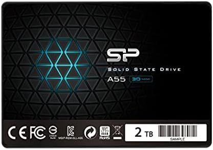 2000 GB SSD Silicon Power A55 SP002TBSS3A55S25, 2 1B ,SATA TB SATA 6Gb/s