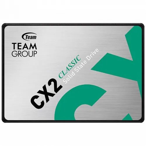 1000 GB SSD TeamGroup CX2  2.5” SATA3 R540Mb/s, W490MB/s T253X6001T0C101