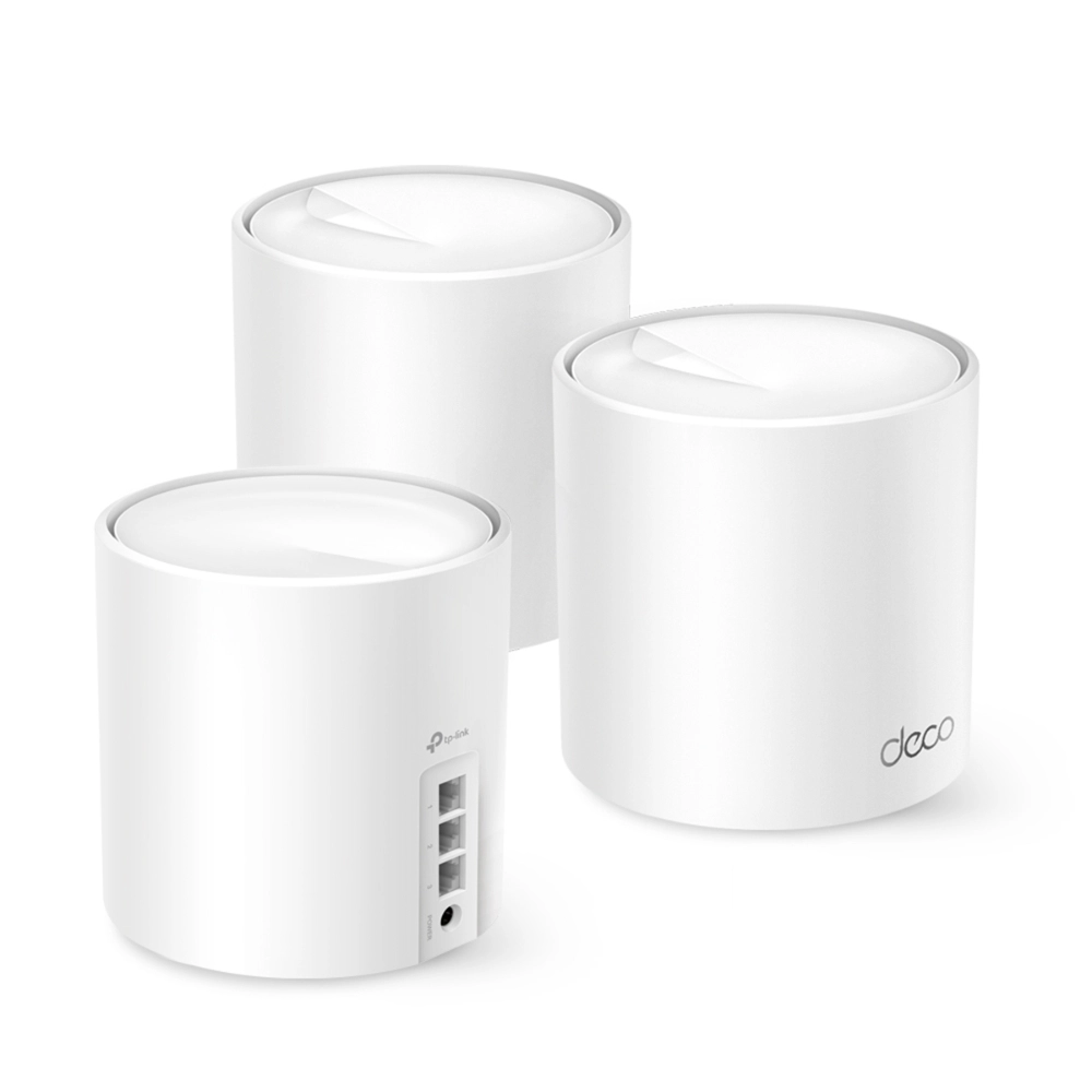 Домашняя Mesh Wi-Fi система GbE AX3000 Tp-Link Deco X50 (3 устройства) <Бесшовный роуминг, Wi-Fi 6,