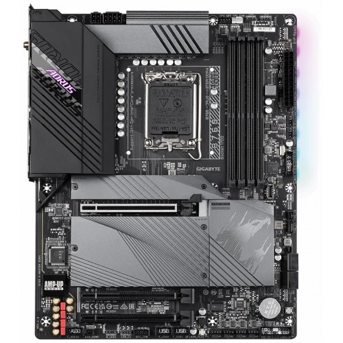 Мат.плата Gigabyte B760 AORUS MASTER DDR4 ,MB Socket1700, ATX, iB760 (DP, HDMI,2.5 GNIC), 4DDR4, 3PC