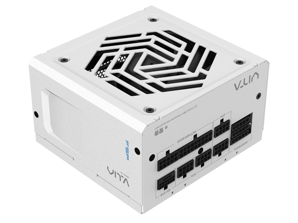 Блок питания FSP VITA-1000GM White, 1000W, 12cm, Modular, 80+ GOLD, Cybenetics GOLD, ATX3.1(PCIe5.1)