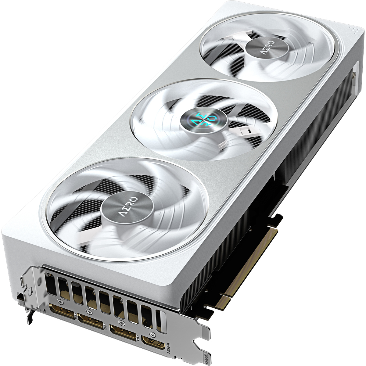 Видеокарта 12 Gb Gigabyte RTX5070 AERO OC 12G (GV-N5070AERO OC-12GD) 4719331355852, GDDR7, 192bit, 1-HDMI, 3-DP, Windforce 3X Fan, 324*130*56 мм, Цвет
