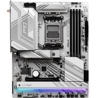 Мат.плата AMD ASRock X870 PRO RS AM5 4xDDR5 4xSATA3 3xM.2 1xHDMI 2xType-C ATX