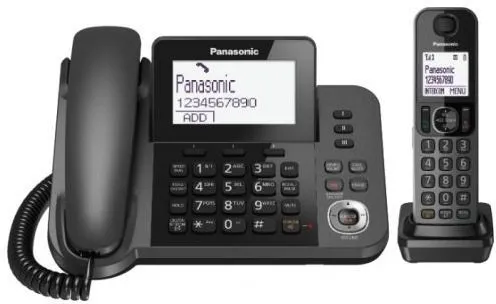 Радиотелефон PANASONIC KX-TGF320 (RUM) Черный