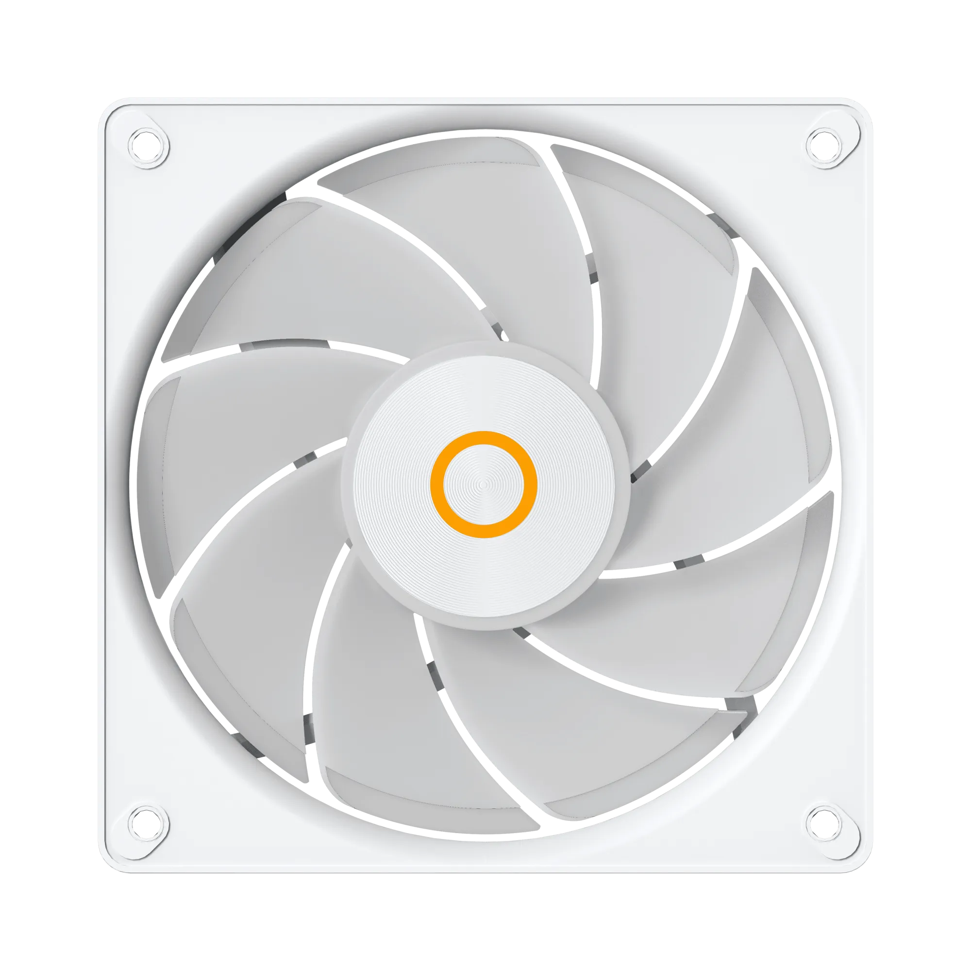 Вентилятор для корпуса Ocypus Gamma F12 Elite WH ARGB REVERSE BLADE 1x(120x120x25mm) Белый