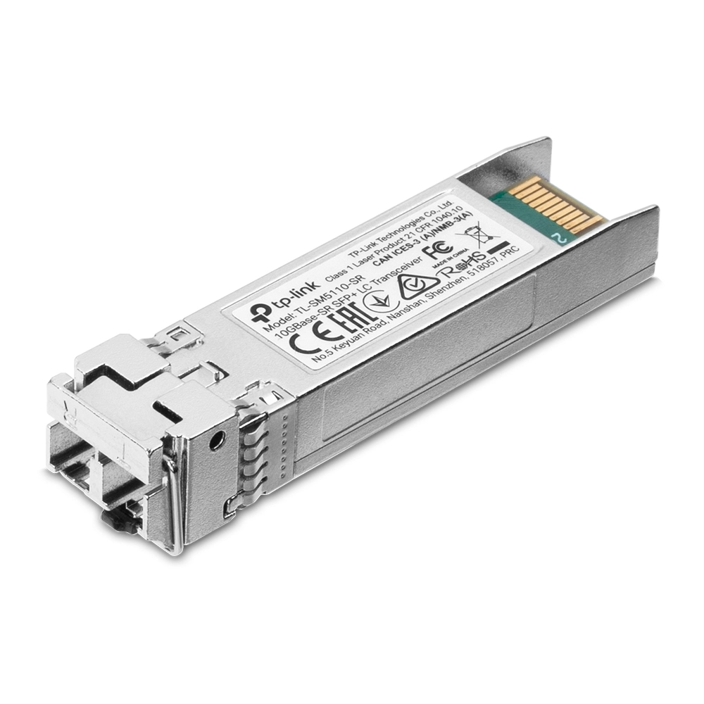 Оптический транссивер 10GbE SFP+ LC Tp-Link TL-SM5110-SR <10GBASE-SR, SFP+ модуль, мультимодовый, ин