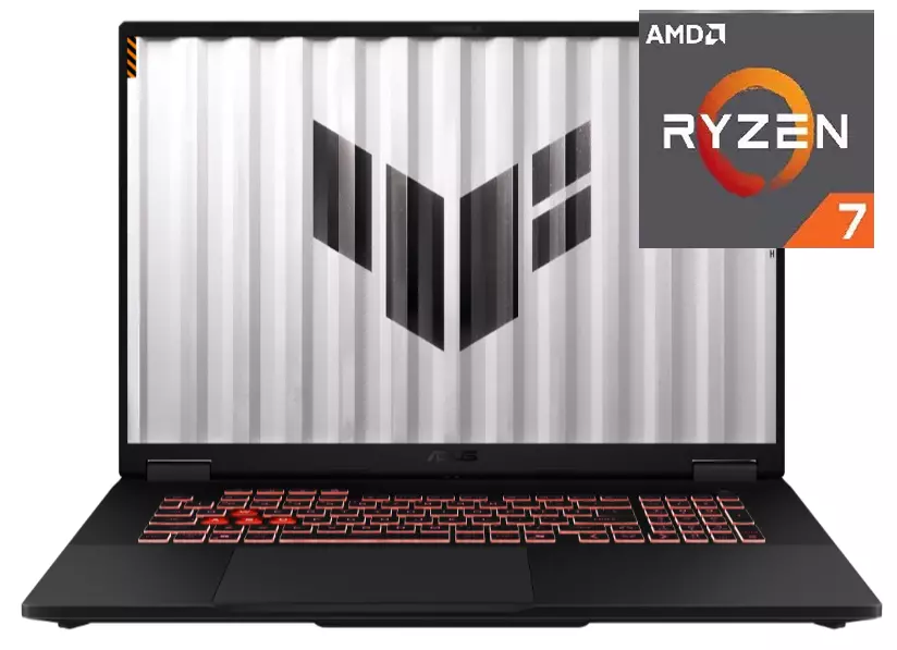 ASUS TUF Gaming A18/ FA808UM-S8050/ Ryzen 7 260/ 16 DDR5/ 512 NVMe/ 8 GB RTX5060/ 18" 144 IPS WUXGA/ DOS/ 90NR0NN1-M00310
