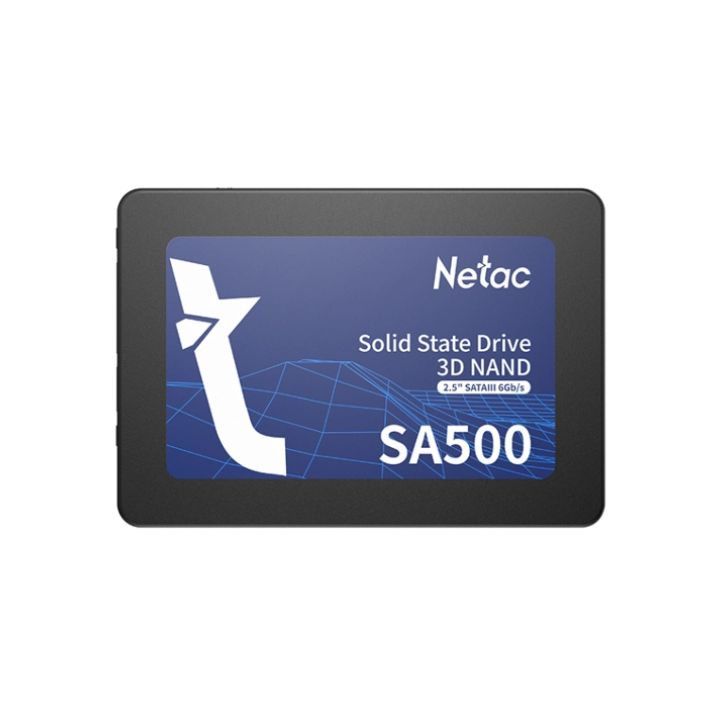 128 GB SSD SATA 6 Gb/s, Netac SA500, 2.5", 3D TLC, 500R/400W NT01SA500-128-S3X