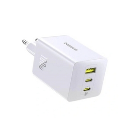Адаптер питания, Baseus, EnerFill FE11, P10182102123-00, ЧЕРНЫЙ GaN 6, 2C+U, 100 Вт, USB-C1/C2: 5В⎓3А / 9В⎓3А / 12В⎓3А / 15В⎓3А / 20В⎓5А, 