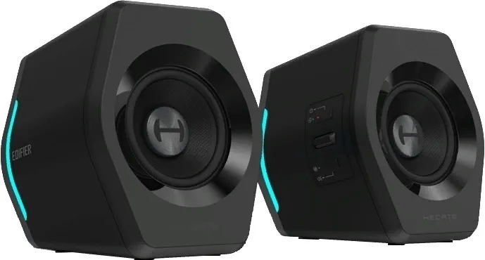 Акустическая система Bluetooth Edifier G2000 Black <2.0, RMS 16Вт, 98Гц-20кГц, BT5.3, USB, AUX, 3.5>
