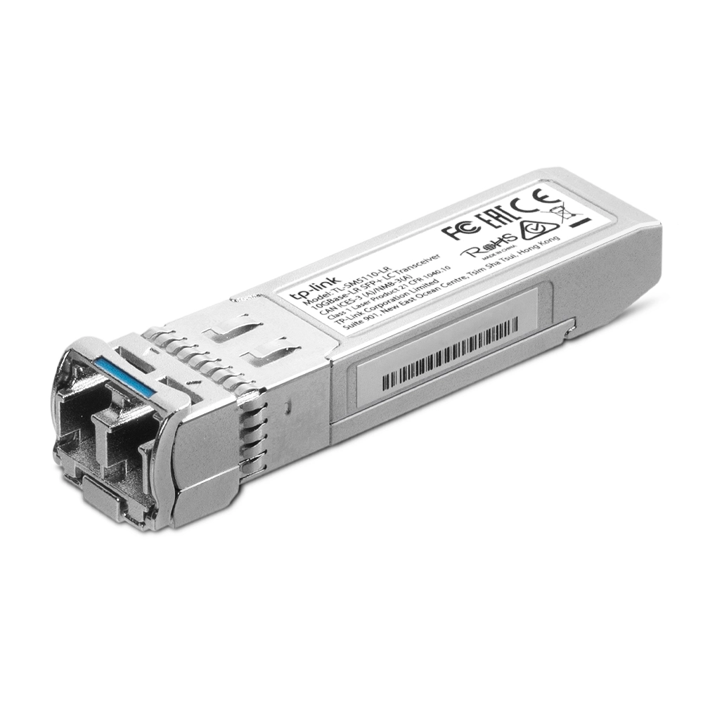 Оптический транссивер 10GbE SFP+ Tp-Link SM5110-LR <10GBASE-LR SFP+ модуль, одномодовый, интерфейс LC Duplex, 1310 нм, до 10 км при использовании опти