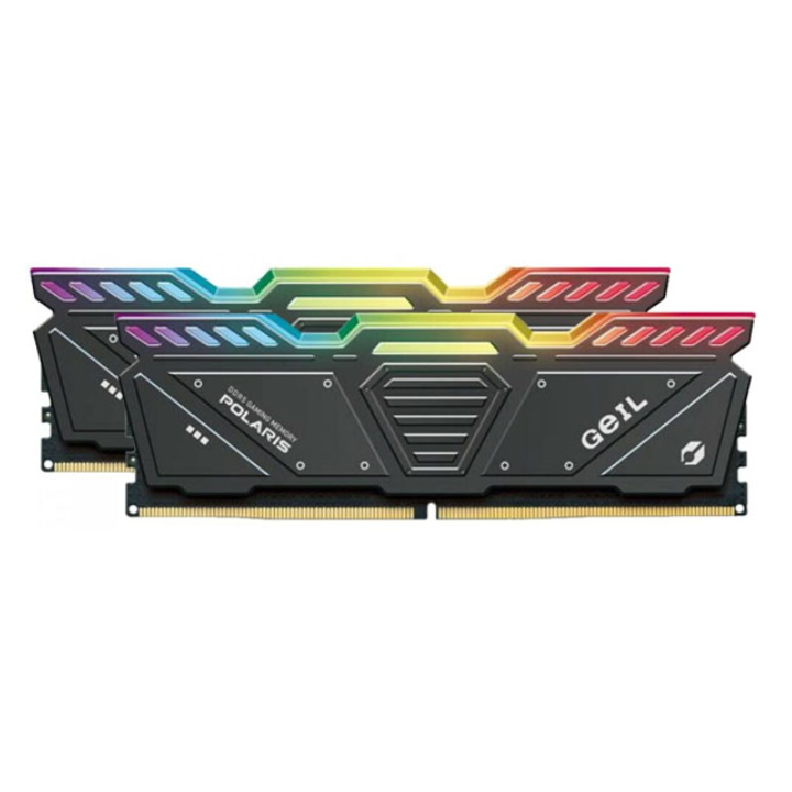 32 Gb DDR5 Geil Kit (2x16GB) Polaris RGB 5200Mhz DDR5 GOSG532GB5200C34ADC Gray 32 Gb DDR5 Geil Kit (2x16GB) Polaris RGB 5200Mhz DDR5 GOSG532GB5200C34ADC Gray