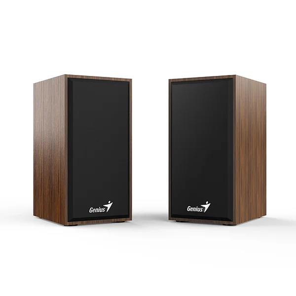 Колонки Genius, SP-HF180, 6Вт, USB, Длина кабеля 1,45м, Коричневый
