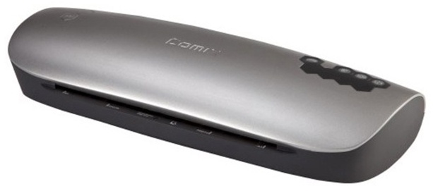 Ламинатор А4, COMIX, F6801, 4 вала, 80-125 мкм, 34 см/мин., Серый