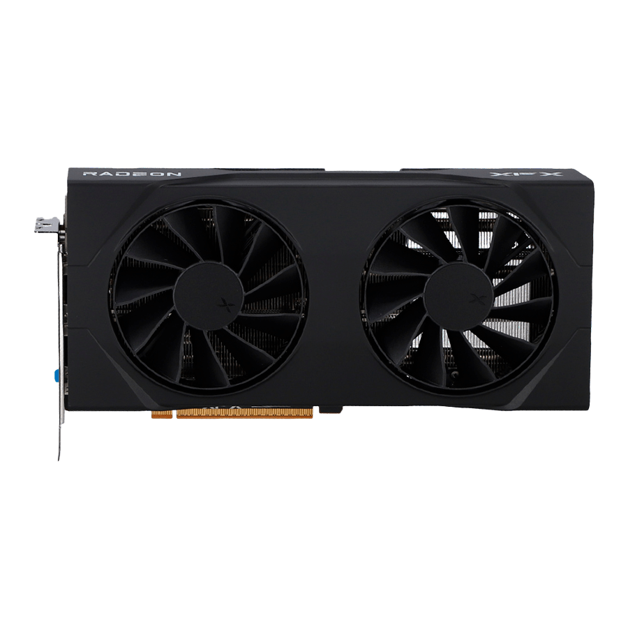 Видеокарта 8 Gb XFX SWIFT AMD Radeon RX 9060 Gaming Edition with 8GB GDDR6 HDMI 2xDP, AMD RDNA 4, black box, SI ONLY/RX-96SWFT8BC