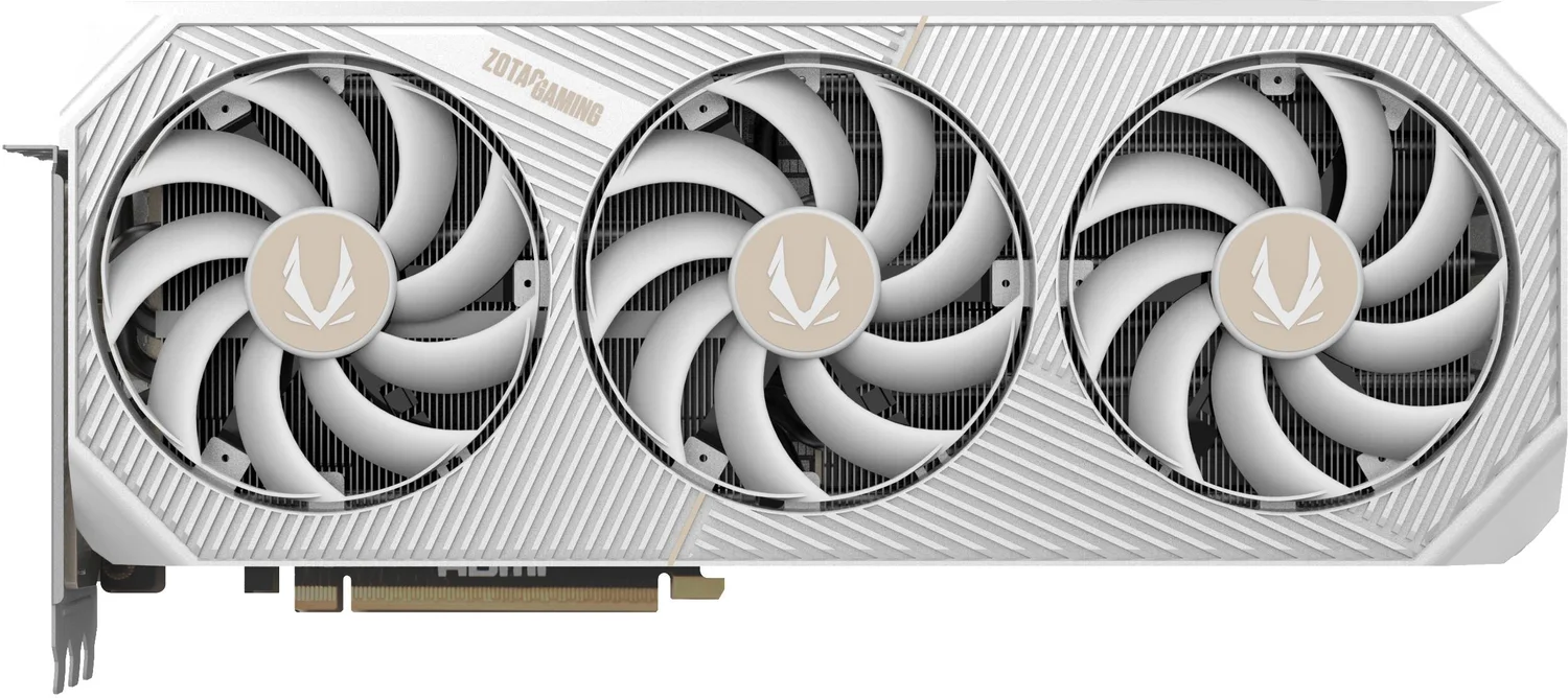 Видеокарта 16 Gb ZOTAC RTX 5080 Solid OC White Edition, 16 GB ,GPU NVIDIA,, HDMI/3DP,GDDR7/256-bit, [ZT-B50800Q-10P]