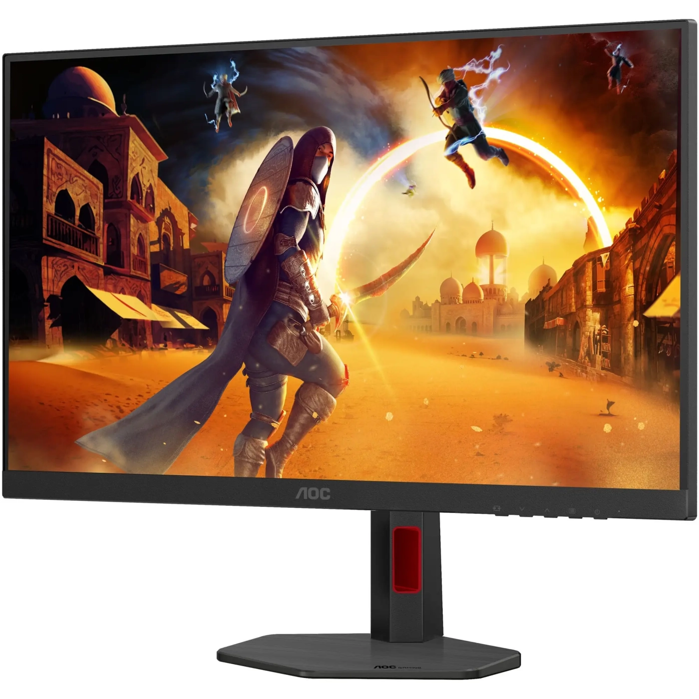 Монитор Игровой 27" AOC U27G4R IPS 3840x2160 160/320Hz 0,5/0,3ms 400cd/m2 1000:1 2xHDMI 1xDP Черный