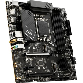 Мат.плата MSI PRO B760M-A WIFI LGA1700 4xDDR5 4xSATA3 RAID 2xM.2 2xHDMI 2xDP mATX