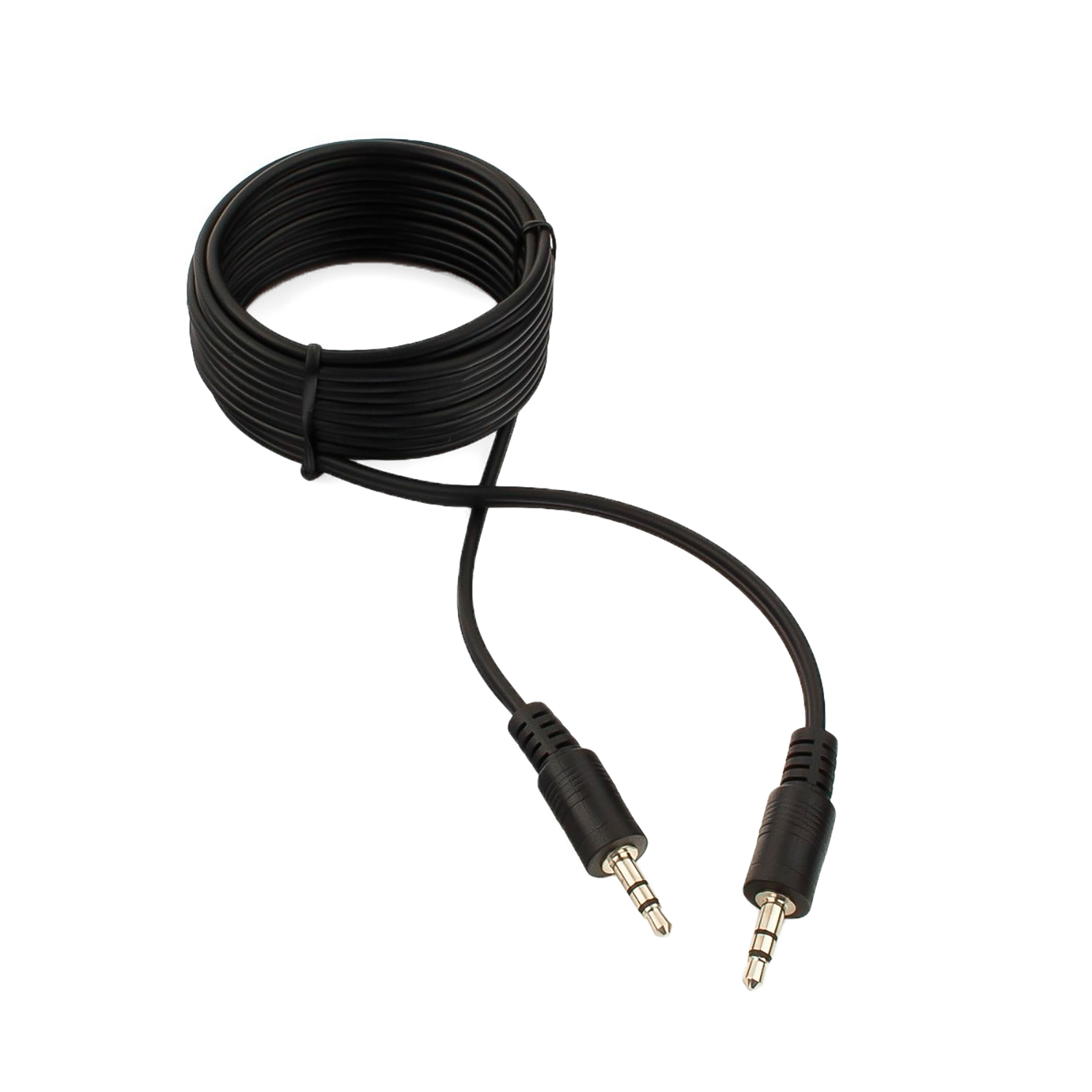 Аудиокабель Cablexpert CCA-404, 1.2m ,Cable Audio, 3.5mm/m - 3.5mm/m, AUX, black