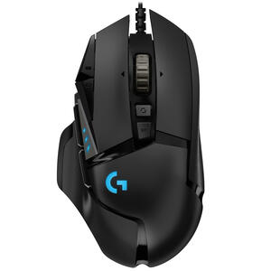 Мышь Logitech G502 ,Mouse optical, 10 buttons, 100-16000dpi, USB, (910-005470)