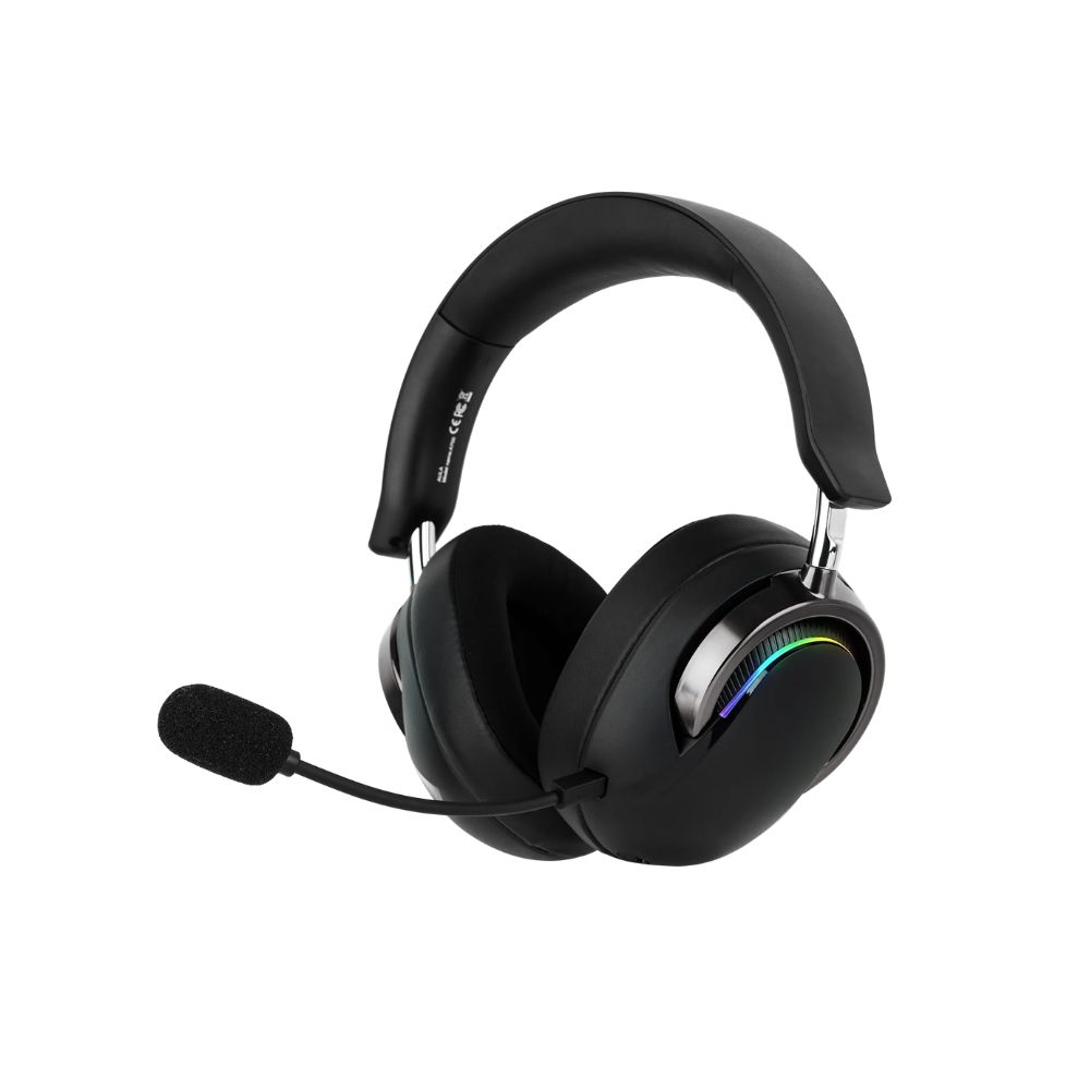 Наушники с микрофоном AULA A700 Black & Gray, ANC, 50mm,1500mAh, BT/2.4/Type-C