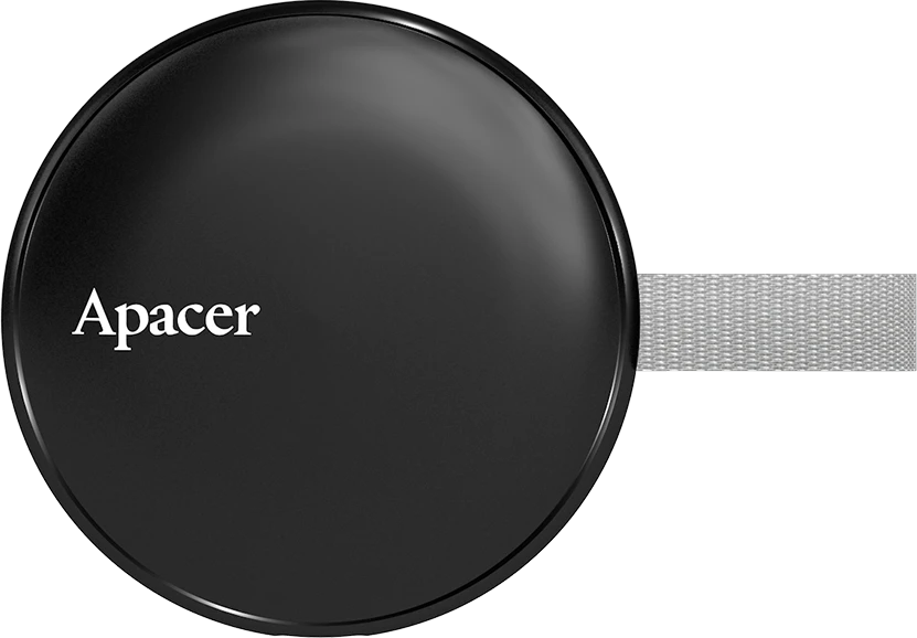 SSD внешний 256 GB Apacer, AS725, AP256GAS725B-1, 256GB, USB-C, Черный