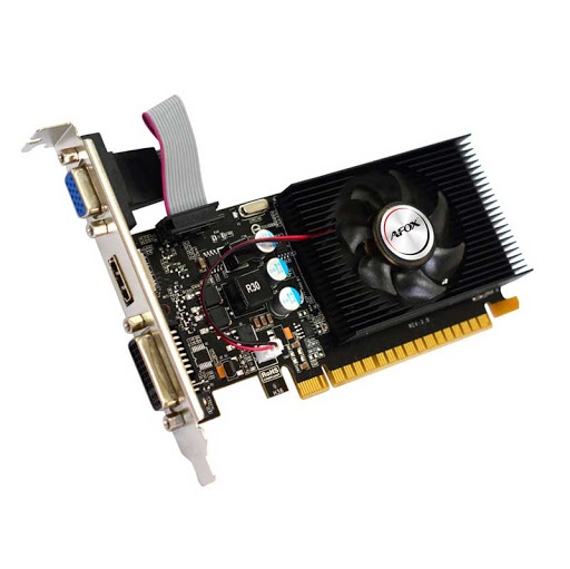 Видеокарта 2 Gb Udore GT610 2GB DDR3  DVI/HDMI/VGA/FAN