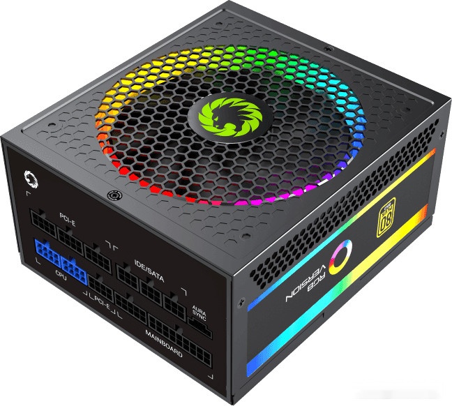 Блок питания GameMax RGB1050 PRO Black Gold 213610500002 80 PLUS: Gold