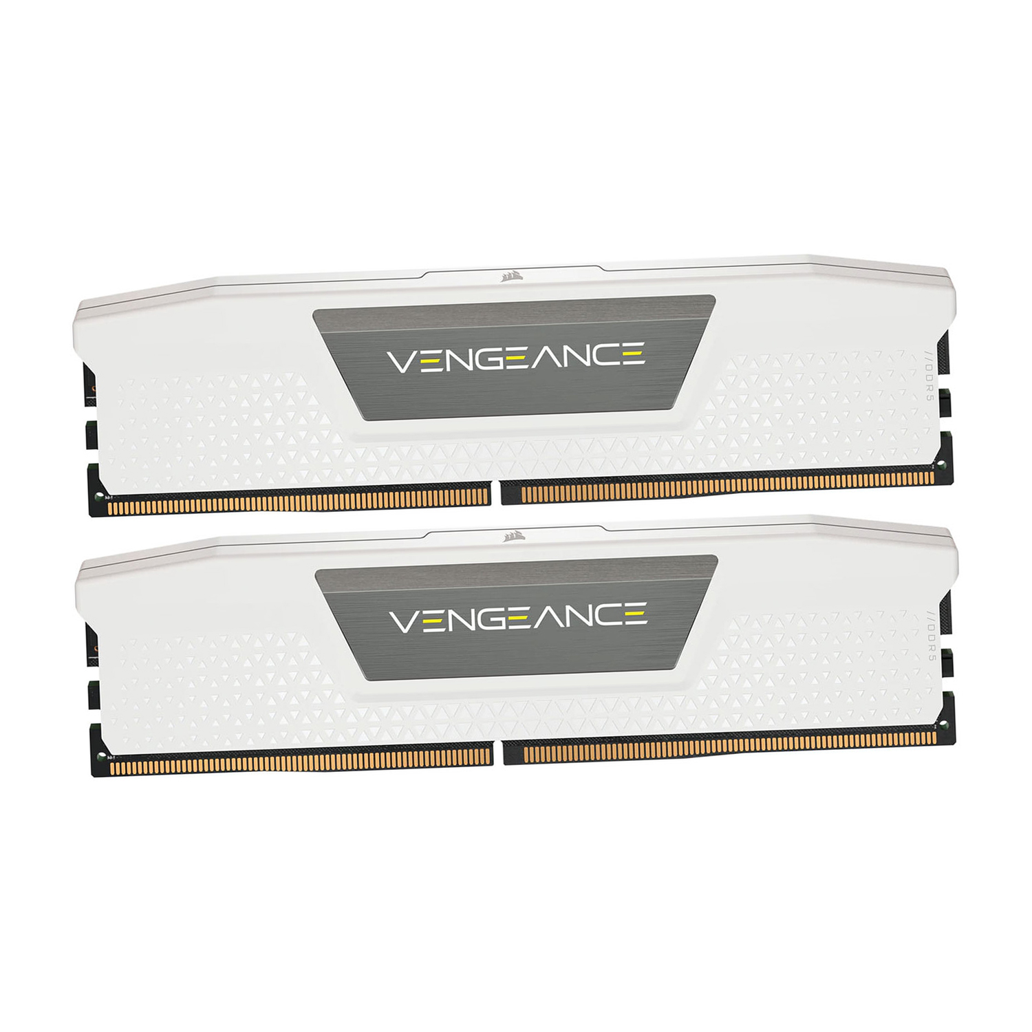 DDR5 32 Gb KIT Corsair Vengeance, CMK32GX5M2B5200C40W (Std PMIC, 1.25V) white ,DIMM kit <5200MHz> (2x16GB), 40-40-40-77