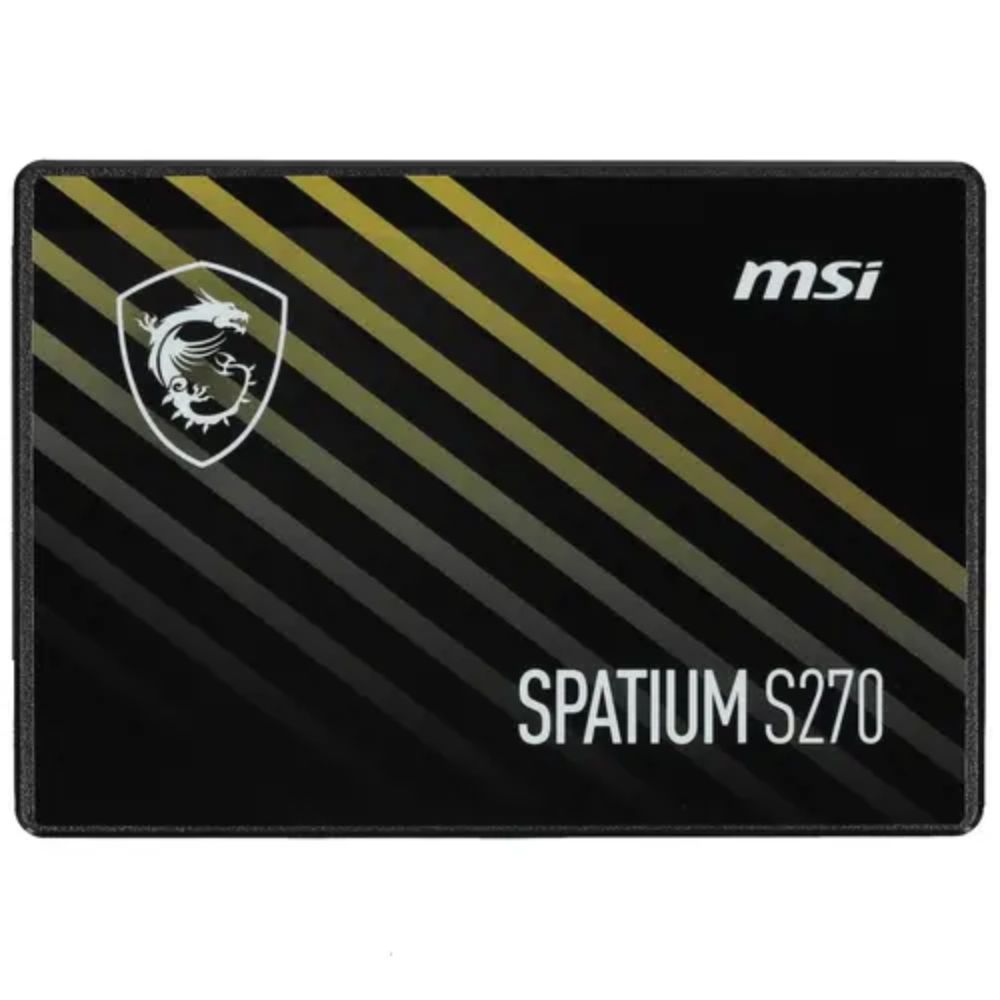 480 Gb SSD MSI SPATIUM S270 SATA III 2.5" R500Mb/s W450MB/s SPATIUM S270