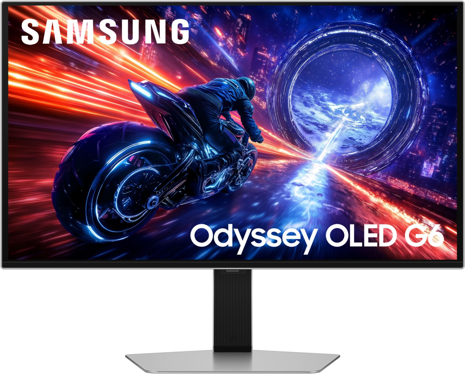Монитор 27" SAMSUNG LS27FG602SIXCI OLED QHD 2560x1440 500Hz 0.03мс 300кд/м2  1млн.: 1xDP 2xHDMI