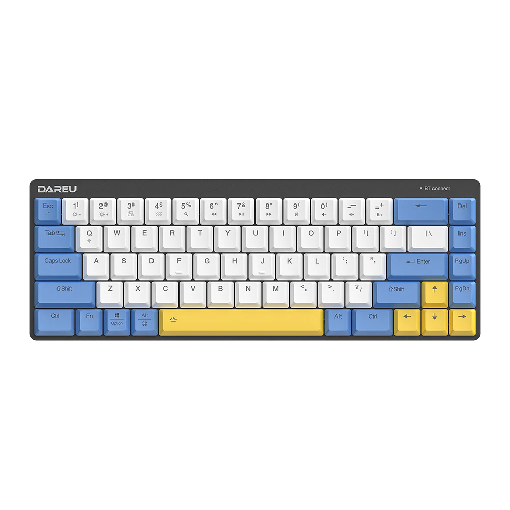 Клавиатура механика DAREU EK868, BT+Провод., ICE blue, Red switch TK568B08605R
