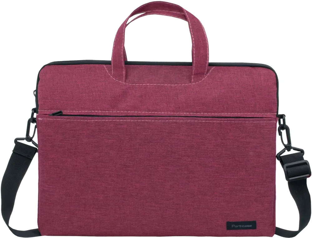 Сумка для ноутбука Portcase KCB-165 Bordo  Компьютерная  сумка для 15,6"