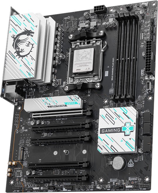 Мат.плата AMD MSI B840 GAMING PLUS WIFI AM5 4xDDR5 4xSATA3 RAID 2xM.2 1xHDMI 1xType-C ATX