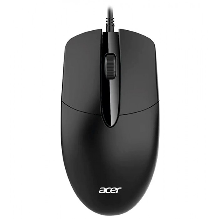 Мышь Acer OMW300, USB, Черный ,Mouse Optical 3200 dpi, 1.8 cable, black