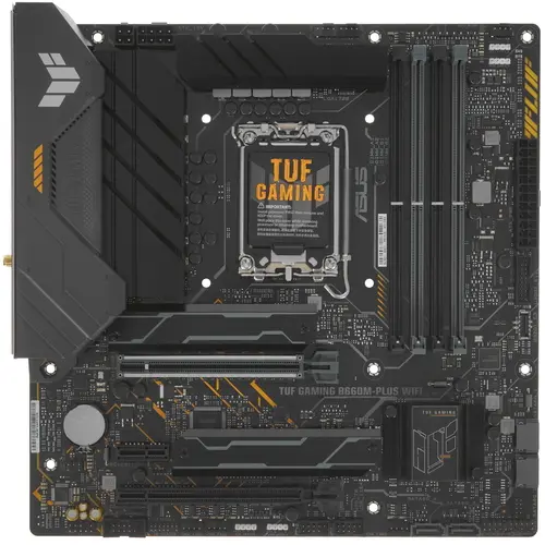 Мат.плата ASUS TUF GAMING B660M-E D4, LGA1700 4xDDR4 4xSATA3 RAID 4xM.2 HDMI DP mATX