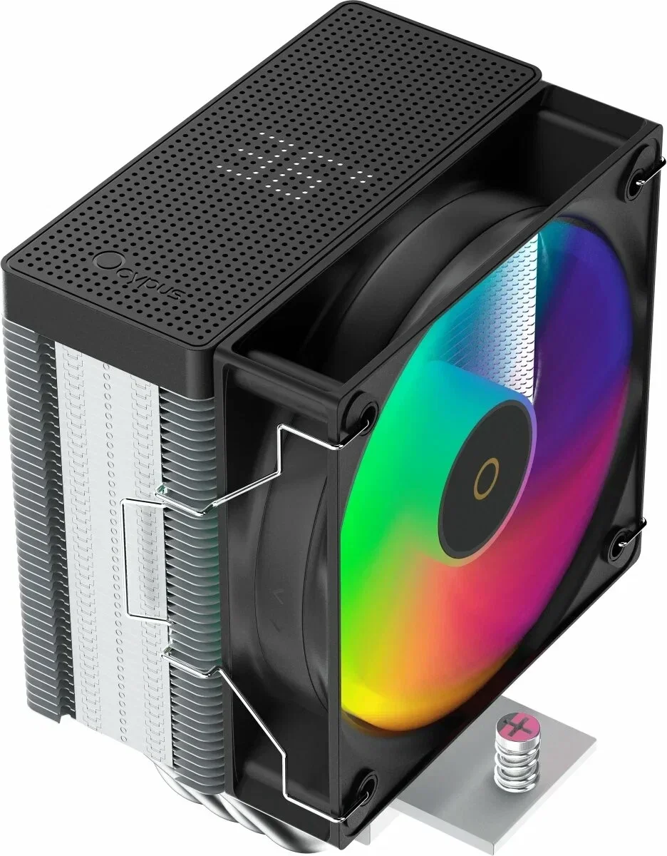 Вентилятор для процессора Ocypus Gamma A40 BK ARGB Digital 200W 1851/1700/1200/115X/AM5/AM4 Черный
