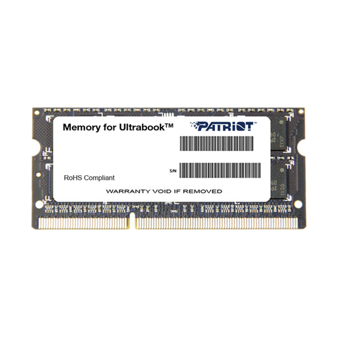 SODIMM DDR3 Patriot, SL PSD38G1600L2S DDR3, 8GB, SO-DIMM <PC3-12800/1600MHz> 1,35V