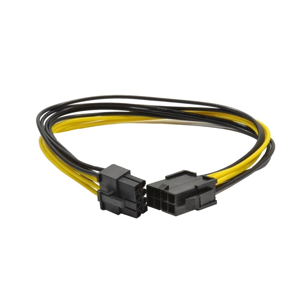 Удлинитель питания Cablexpert CC-PSU-84, 6+2m -> 8f ,Cable converter for power supply (6+2)m 0.3m
