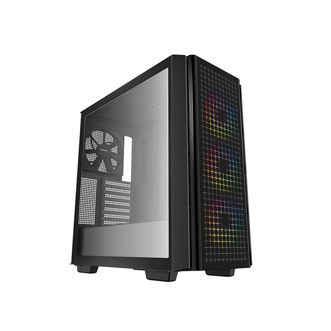 Кейс, Deepcool, CG540 R-CG540-BKAGE4-G-1, E-ATX/ATX/Micro ATX, USB 3.0*2, 3*120mm ARGB/1*140mm, HD-A