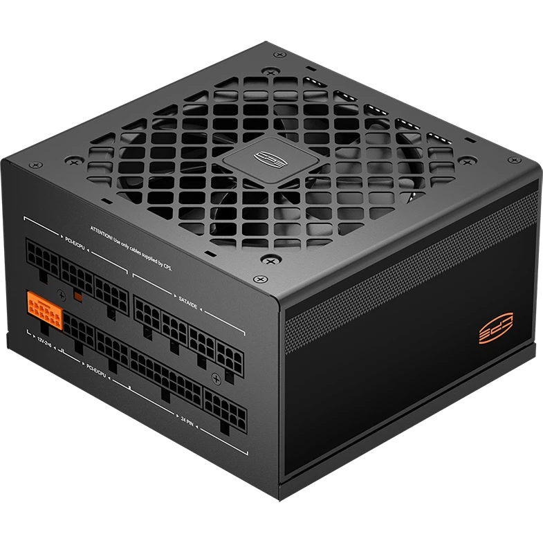Блок питания PCCooler YT1000, 1000W, Full Modular, PLATINUM, Fan 135mm, P5-YT1000-P1F